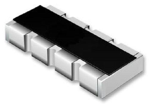 Bourns 22kΩ Resistor Array, 4 Resistors, 0.25W total, 1206 (3216M), Convex