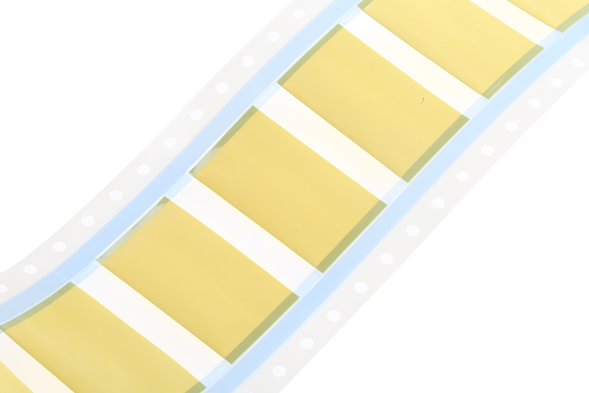 TE Connectivity TMS-SCE Yellow Heatshrink Labels, 50mm Width