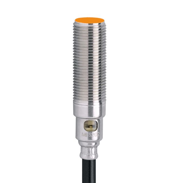 ifm electronic Inductive Threaded Barrel Magnetic Proximity Sensor, M12, 60 mm Detection, NPN NO, 10 → 30 V dc