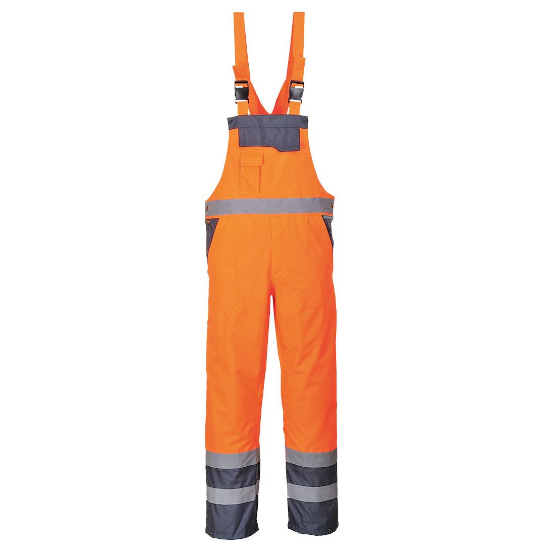 Portwest Orange Reusable Hi Vis Overalls, 3XL