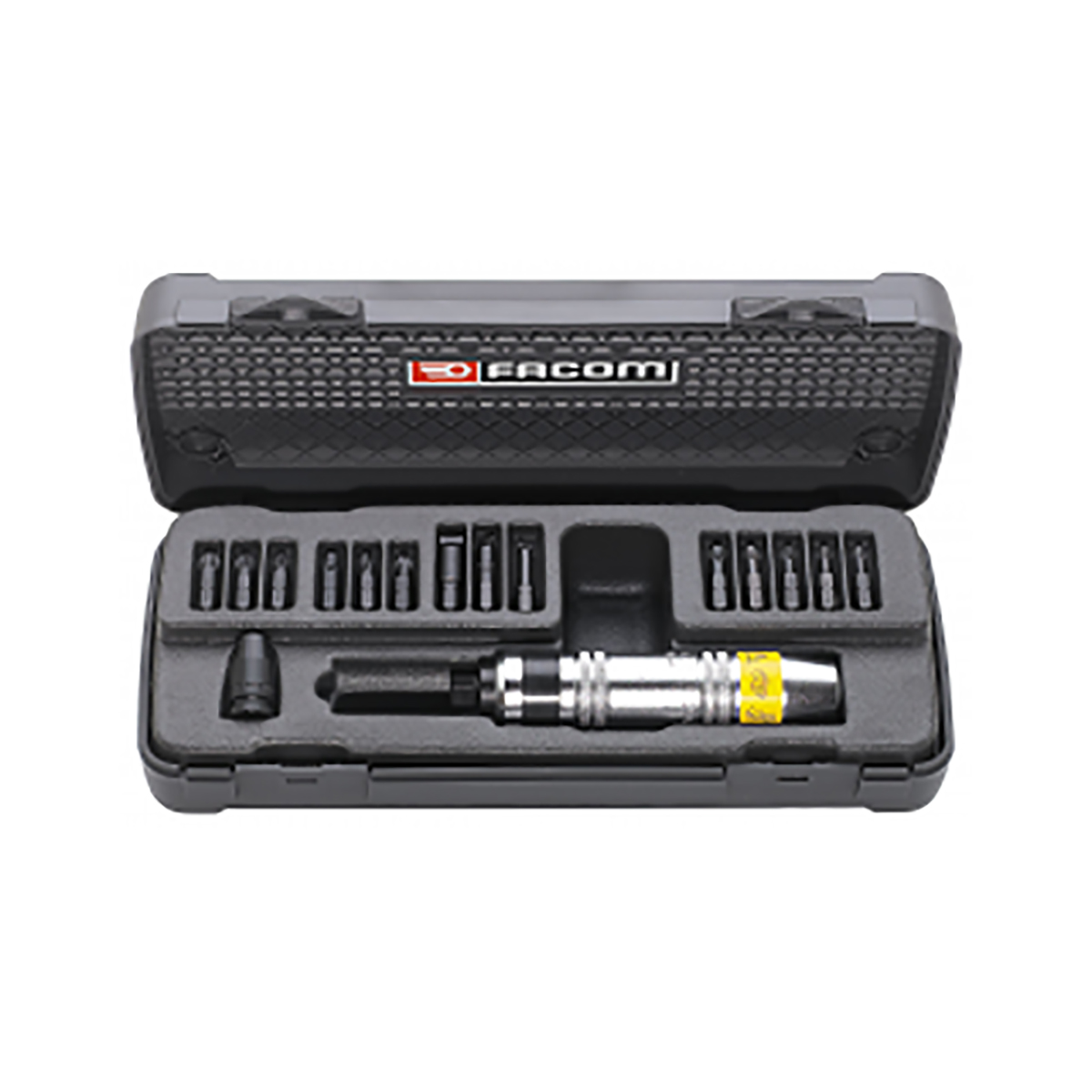 Facom 16 Piece Impact Screwdriver Tool Kit with Case