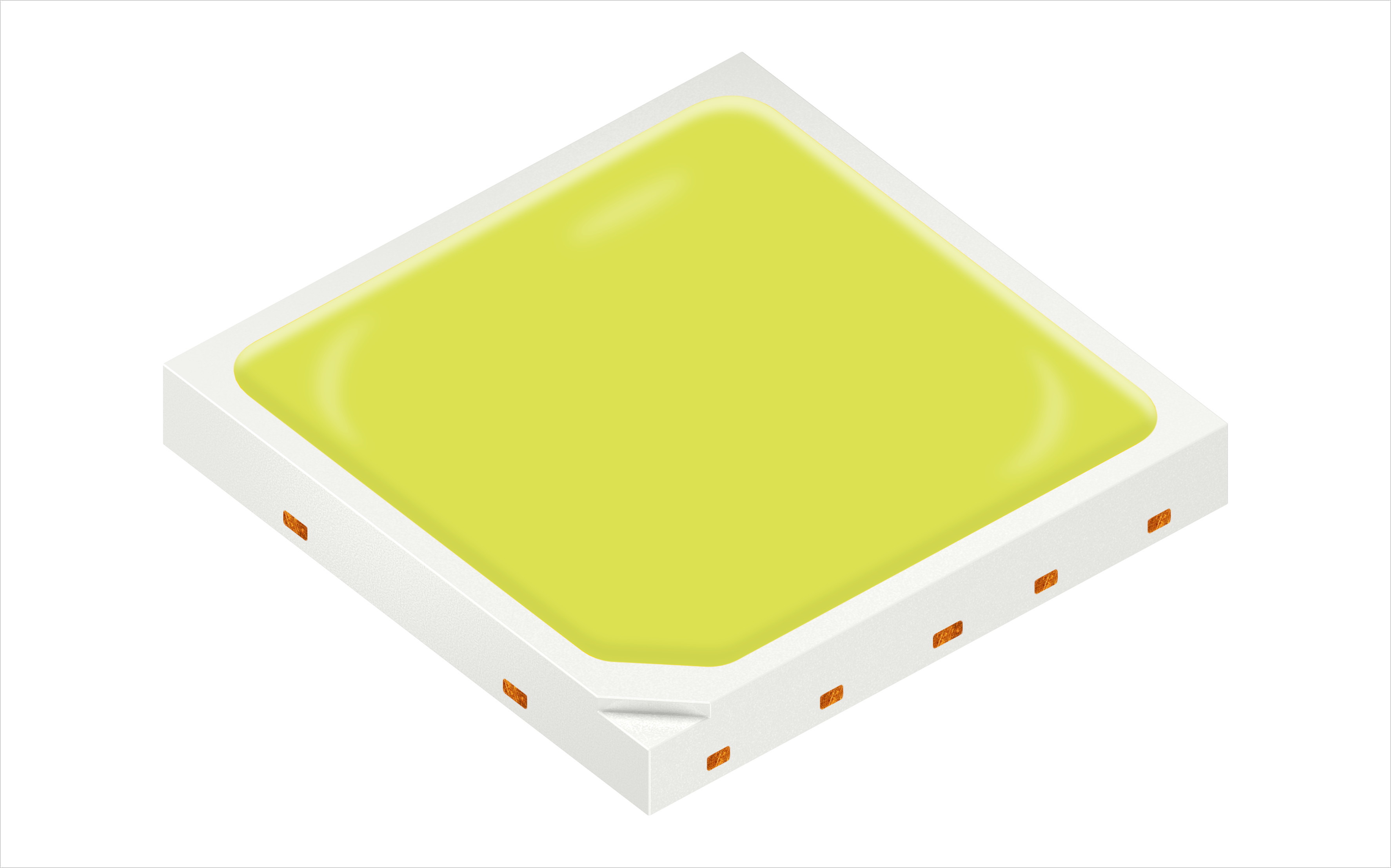 ams OSRAM5.52 V White LED SMT  SMD, OSCONIQ S 5050 GW Q9LR32.HW-AEAF-M1-1