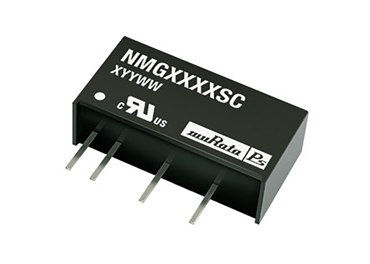 Murata Power Solutions NMG DC-DC Converter, 5V dc/ 400mA Output, 21.6 → 26.4 V dc Input, 2W, Through Hole, +85°C