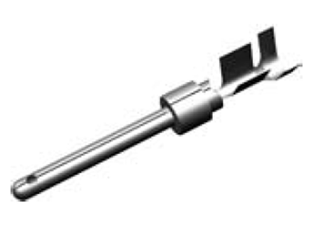 FCT from Molex, FCT Series, Male Crimp D-sub Connector Contact, Gold over Nickel Crimp, 20 AWG, 22 AWG, 24 AWG