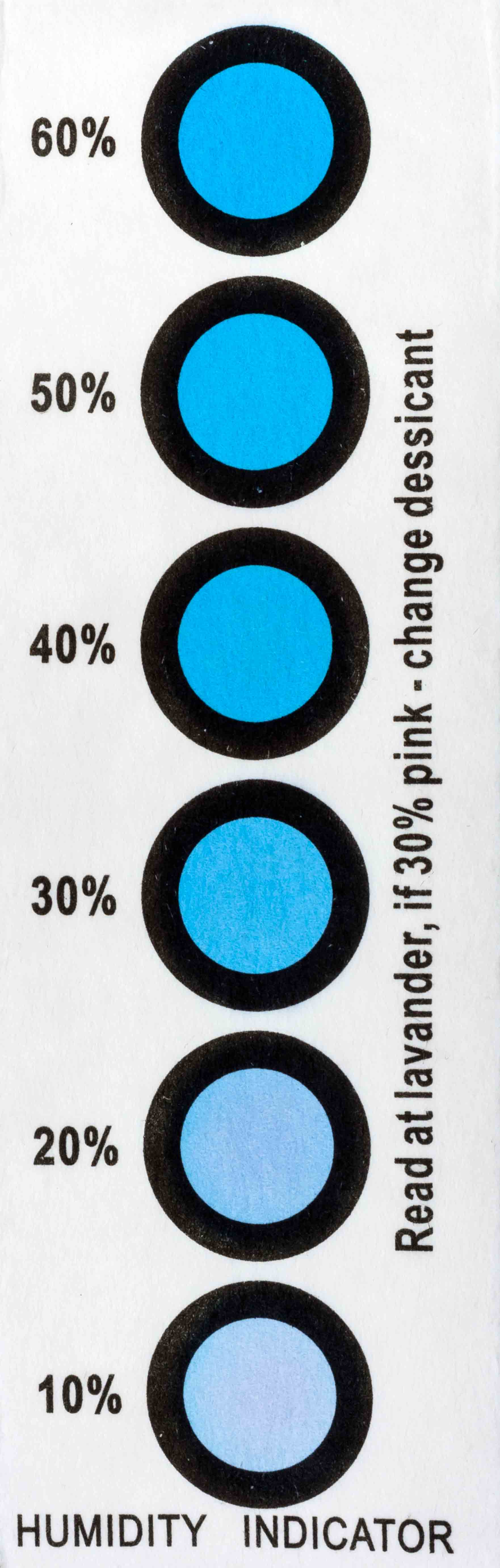 EUROSTAT Humidity Indicating Desiccator, 20-063, Humidity Indicator Plug