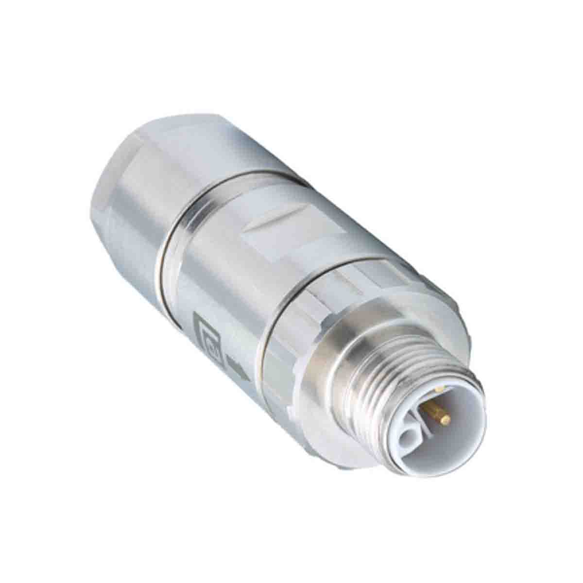 Lumberg Automation Circular Connector, 5 Contacts, Cable, M12 Connector, Plug, Male, IP67, RSCCS Series