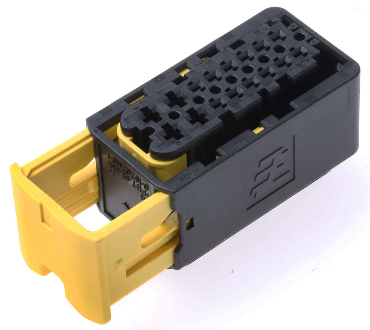 TE Connectivity, HDSCS Automotive Connector Socket Black Cable Mount 16 Way, Crimp Termination 1-1564337-1