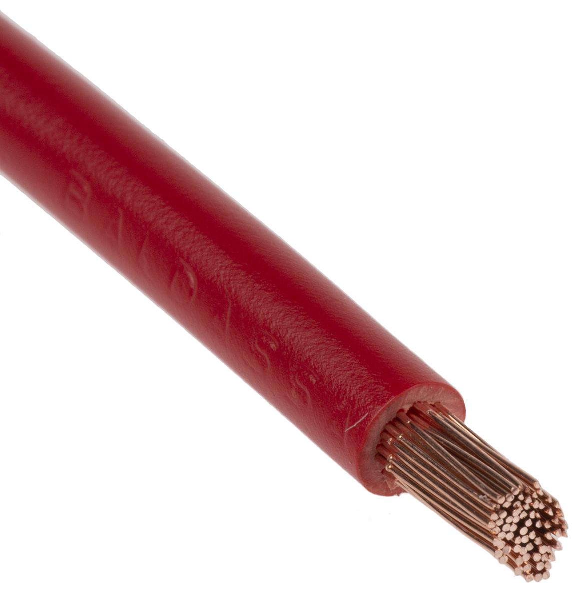 Lapp ÖLFLEX® Series Red 6 mm² Hook Up Wire, 100m, PVC Insulation, 4520044