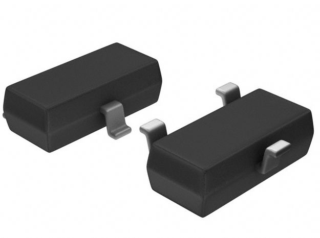 Vishay GSOT04C-E3-08, Dual-Element Uni-Directional TVS Diode, 429W, 3-Pin SOT-23