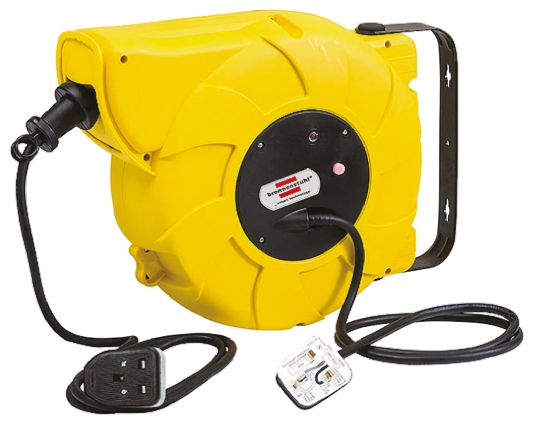 brennenstuhl 16m 1 Socket Type G - British Cable Reel Cassette Reel, 240 V, IP20