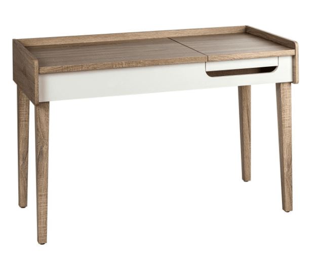 RS PRO Computer Desk, 800mm x 1200mm x 570mm