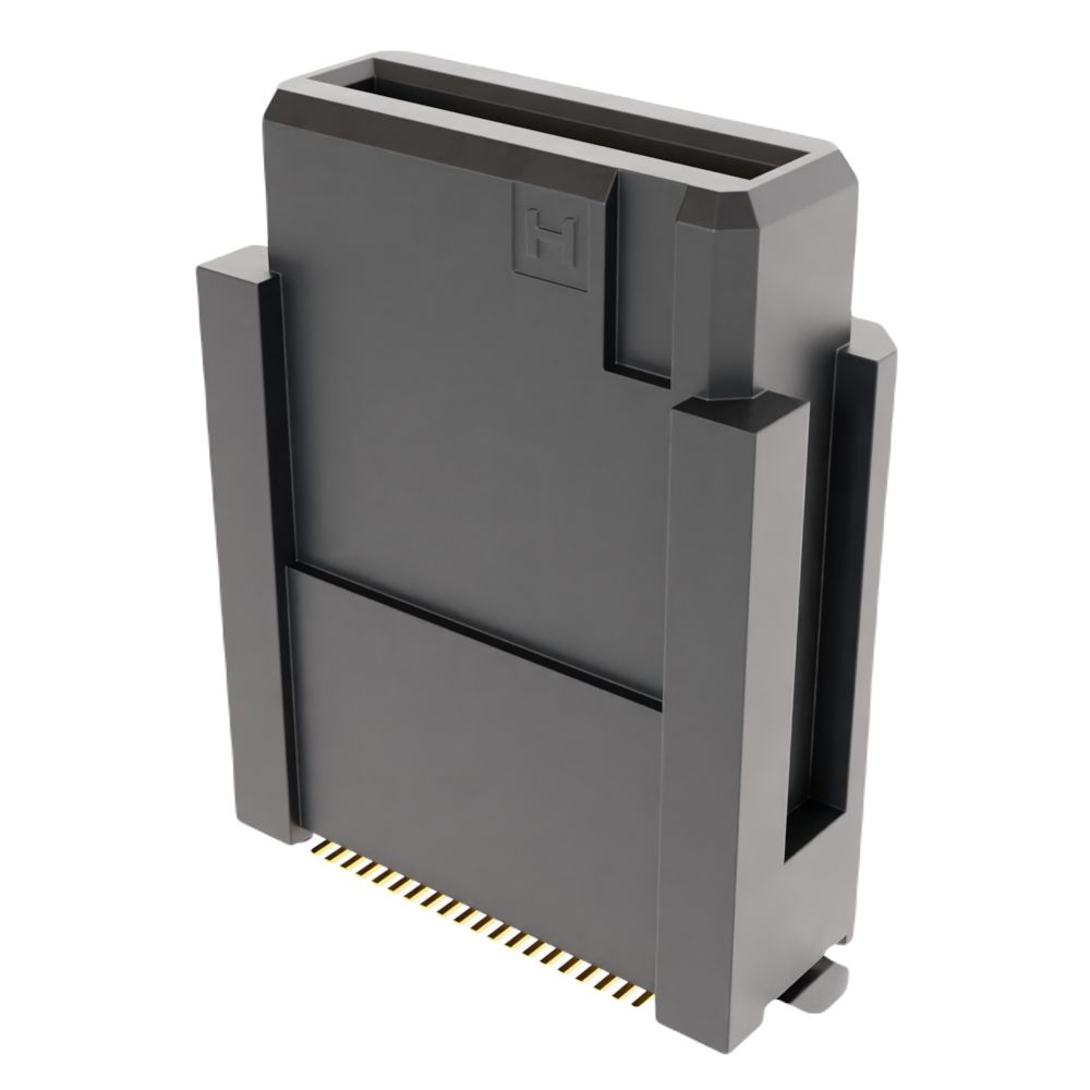 HARWIN FLECTO Series Vertical Surface PCB Header, 40 Contact(s), 0.5 mm Pitch, 2 Row, Shrouded