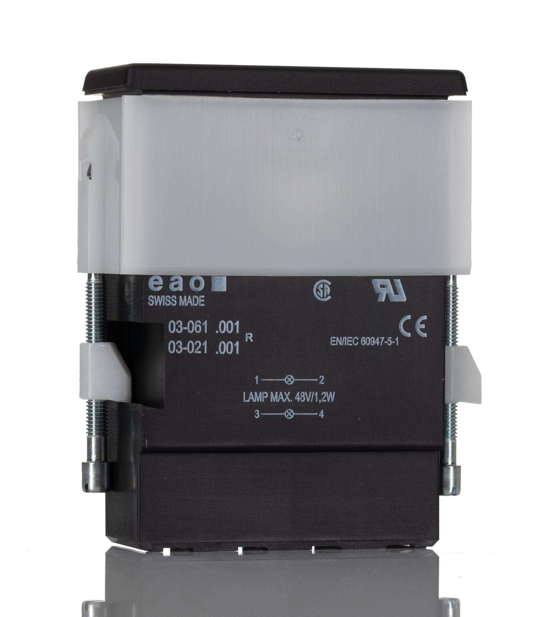 EAO Pilot Light, 21.2 x 41.2mm Cutout 03 Series