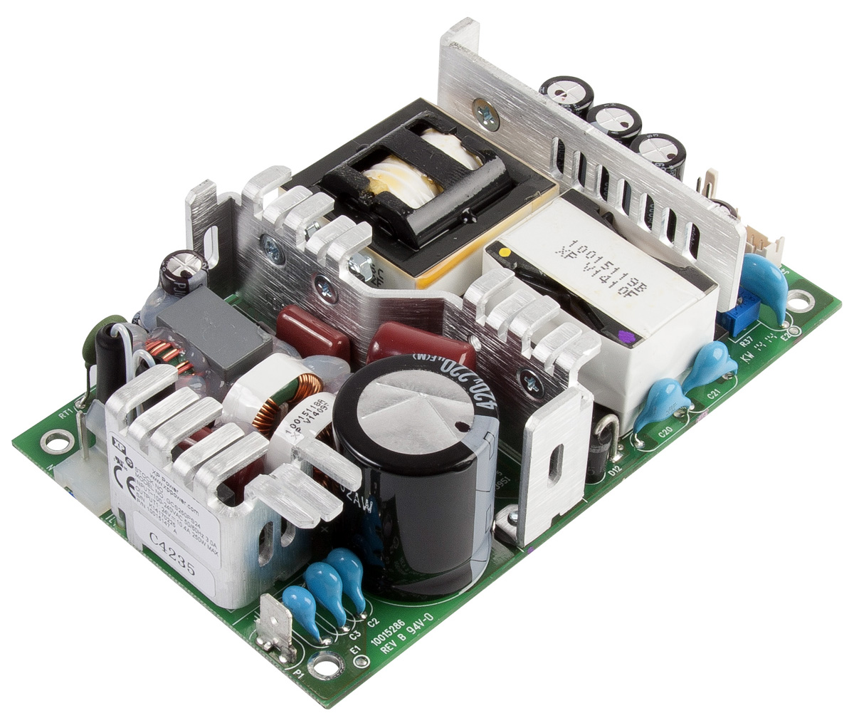 XP Power Switching Power Supply, GCS250PS15, 15V dc, 15A, 250W, 1 Output, 85 → 264V ac Input Voltage
