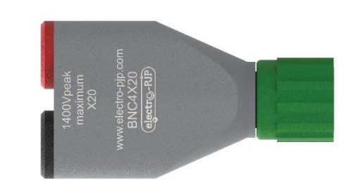 Electro PJP BNC4X Series Male to Female BNC Connector, Socket Termination, Straight Body