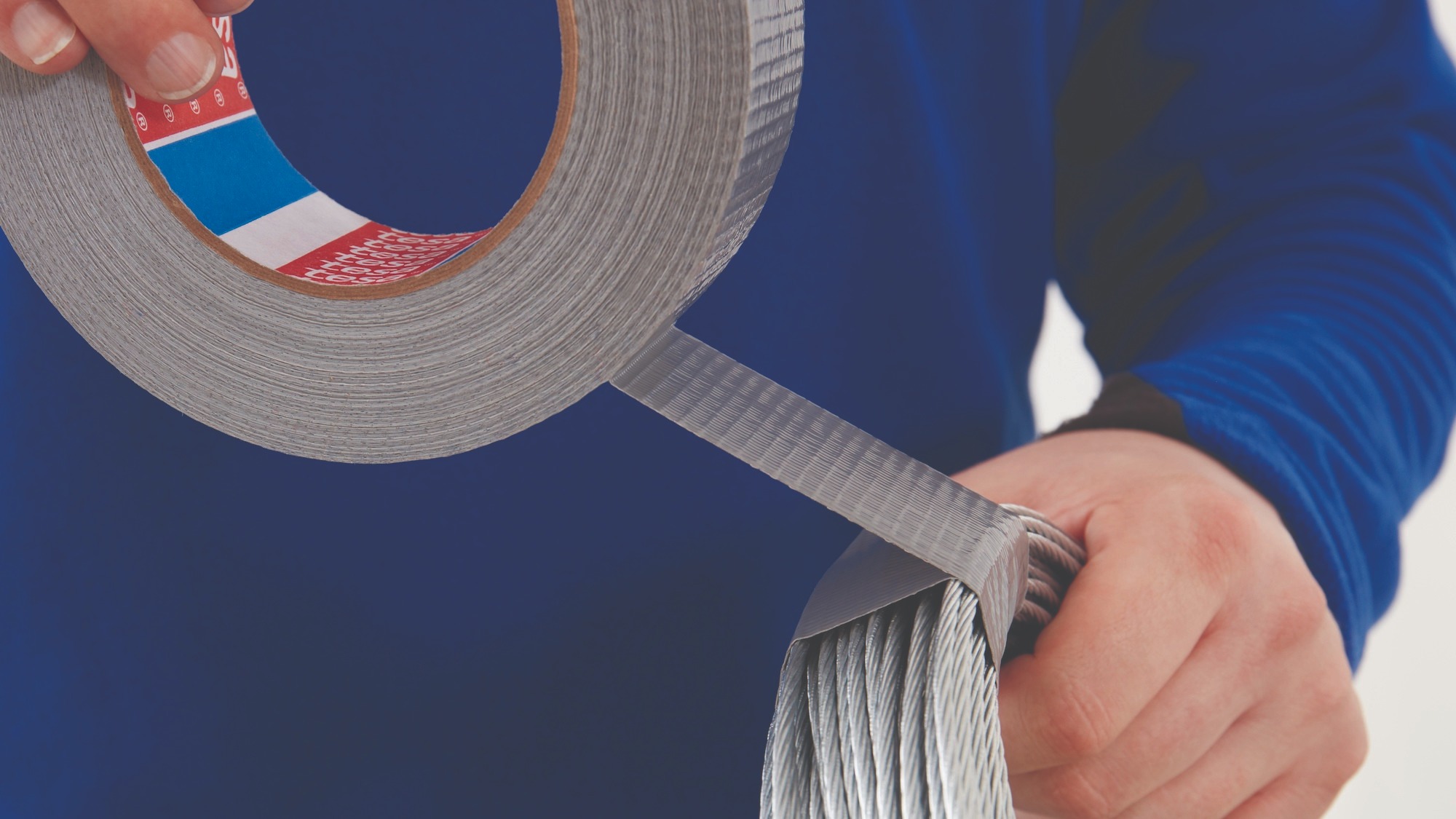 Tesa Tesa 4662 4662 Duct Tape, 50m x 96mm, Silver