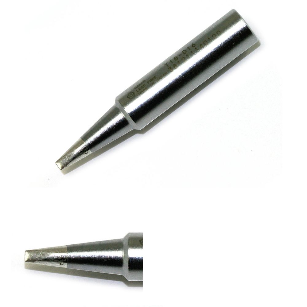 Hakko FR702 1.6 mm Chisel Soldering Iron Tip