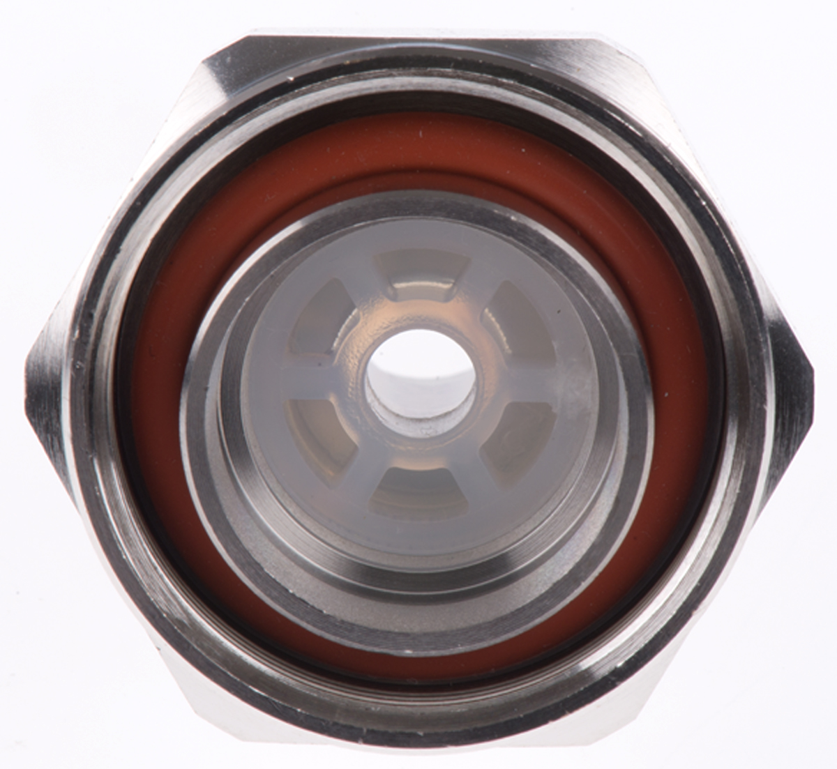 Telegartner, Plug Cable Mount 7/16 Connector, 50Ω, Crimp Termination, Straight Body