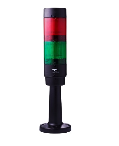 AUER Signal Modul-Compete 50 Series Red/Green/Amber/Blue Signal Tower, 4 Lights, 24 V dc