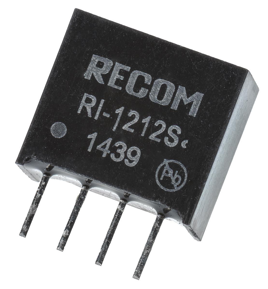 Recom RI DC-DC Converter, 12V dc/ 167mA Output, 10.8 → 13.2 V dc Input, 2W, Through Hole, +85°C Max Temp -40°C