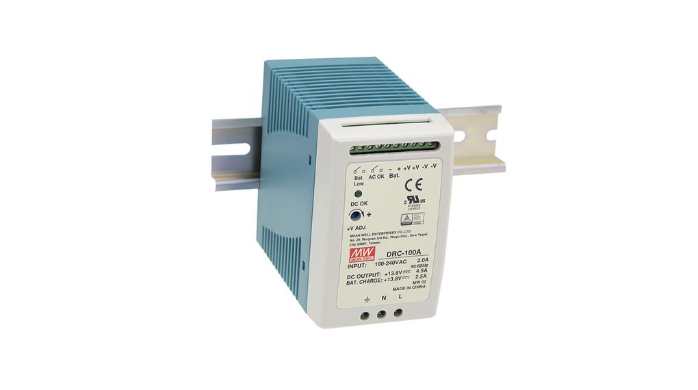 MEAN WELL 264V ac Input Battery Charger (100W)