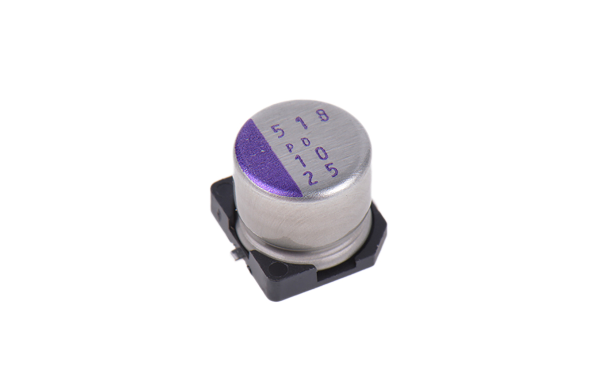 Panasonic 10μF Surface Mount Polymer Capacitor, 25V dc