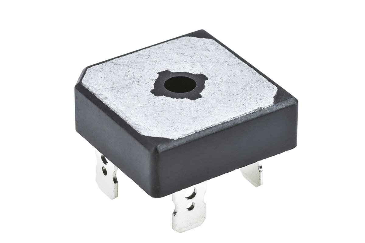 Vishay Bridge Rectifier, 25A, 200V, 4-Pin