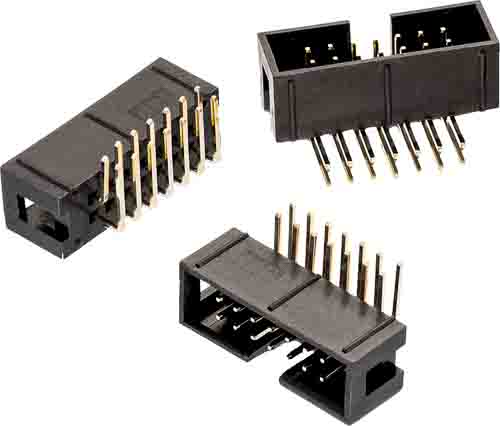 Wurth Elektronik WR-BHD Series Right Angle Through Hole PCB Header, 40 Contact(s), 2.54 mm Pitch, 2 Row
