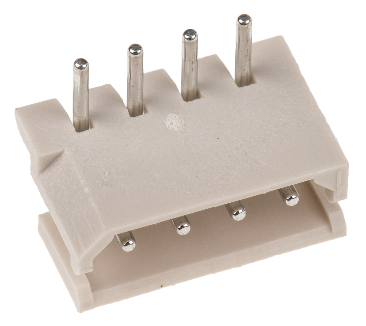 Molex SPOX Series Right Angle Through Hole PCB Header, 4 Contact(s), 2.5 mm Pitch, 1 Row, Shrouded