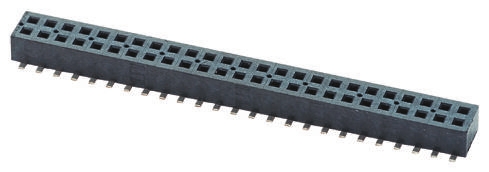 Samtec CLP Series Straight Surface Mount PCB Socket, 60-Contact, 2-Row, 1.27mm Pitch, Solder Termination