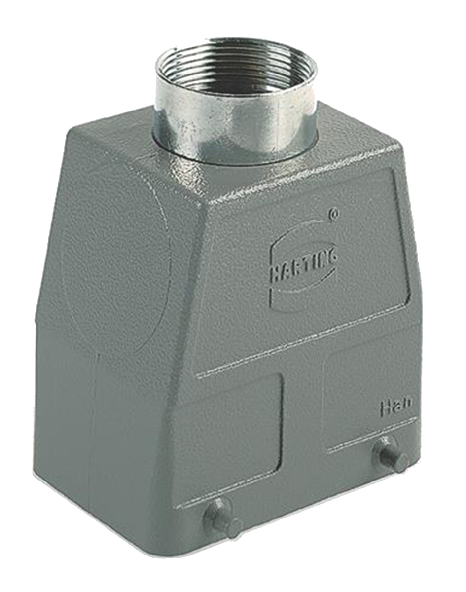 HARTING Han A Heavy Duty Power Connector Hood, PG29 Thread, Top Entry