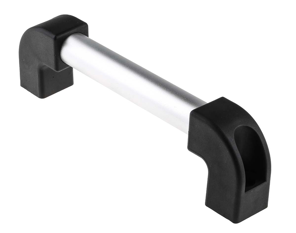 RS PRO Silver Aluminium Handle 77 mm Height, 30mm Width, 274mm Length