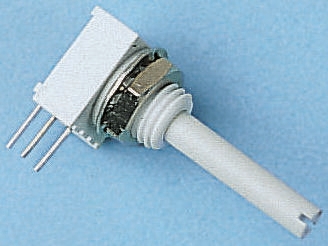 Vishay P10 1MΩ Rotary Potentiometer 1-Gang Panel Mount, P10XXAI105KB30