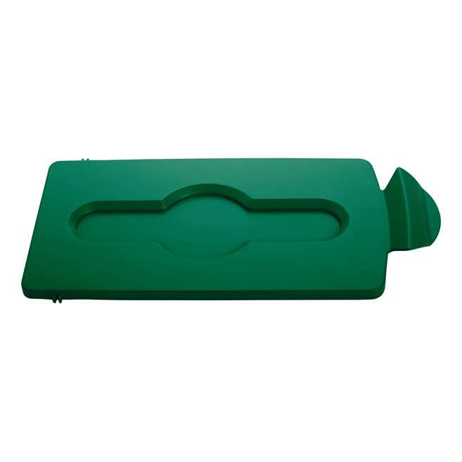 Rubbermaid Commercial Products Green Waste Bin Lid for Waste Bin, 12.7mm