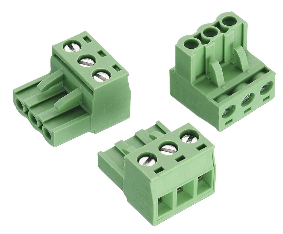 Wurth Elektronik, 5mm Pitch, 3527, 6 Way, Pluggable Terminal Block, Plug, Cable Mount, Screw Termination, 691352710006