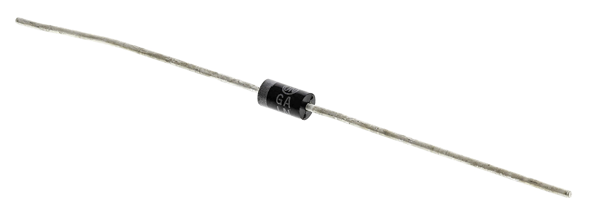 onsemi 1000V 1A, Rectifier Diode, 2-Pin DO-41 1N4007RLG
