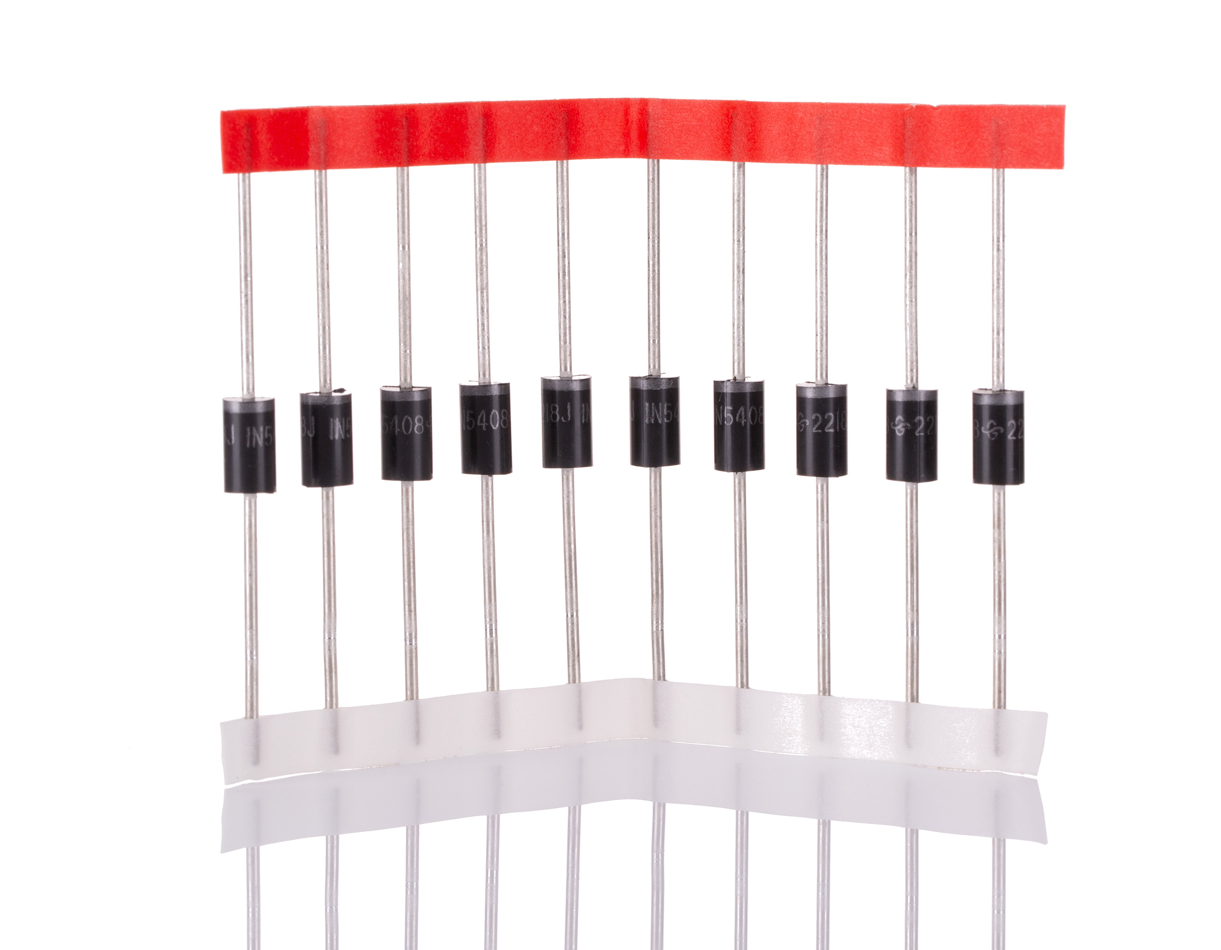 Vishay 1000V 3A, Rectifier Diode, 2-Pin DO-201AD 1N5408-E3/54