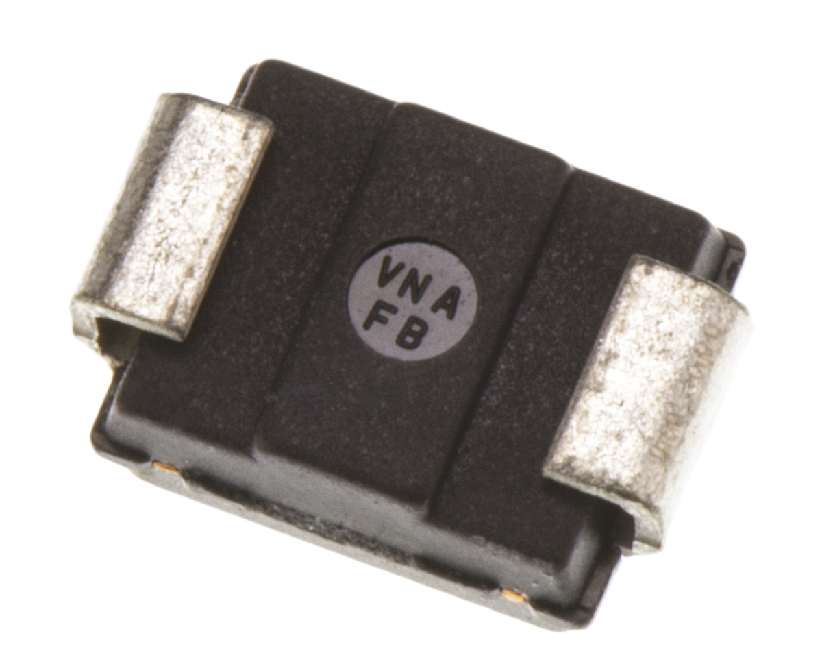 onsemi, 5.1V Zener Diode 5% 3 W SMT 2-Pin SMB