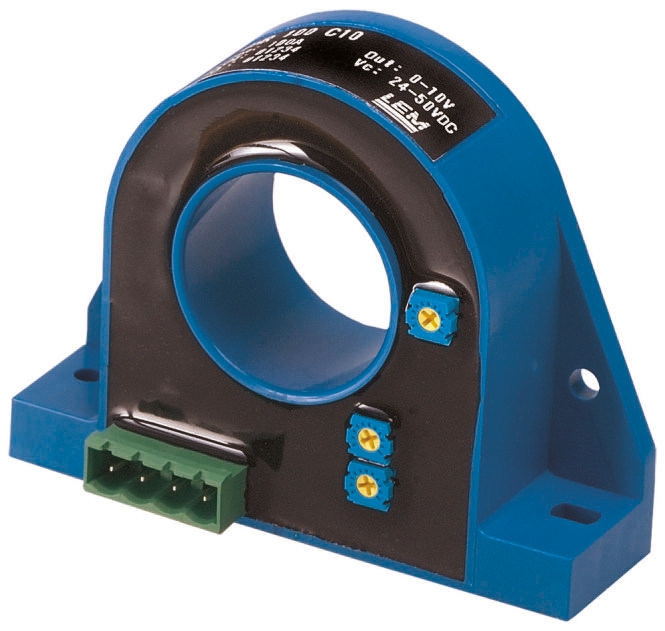 LEM DHR Series Current Transformer, 400A Input, 400:1, 4 → 20 mA Output, 32mm Bore, 20 → 50 V dc