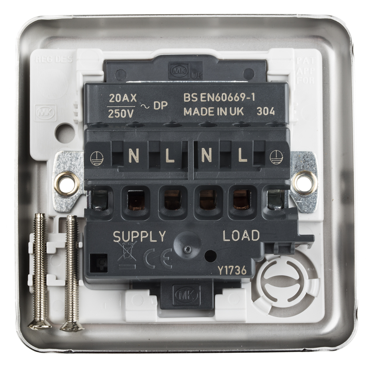 MK Electric 20A 1 Gang Fused Spur