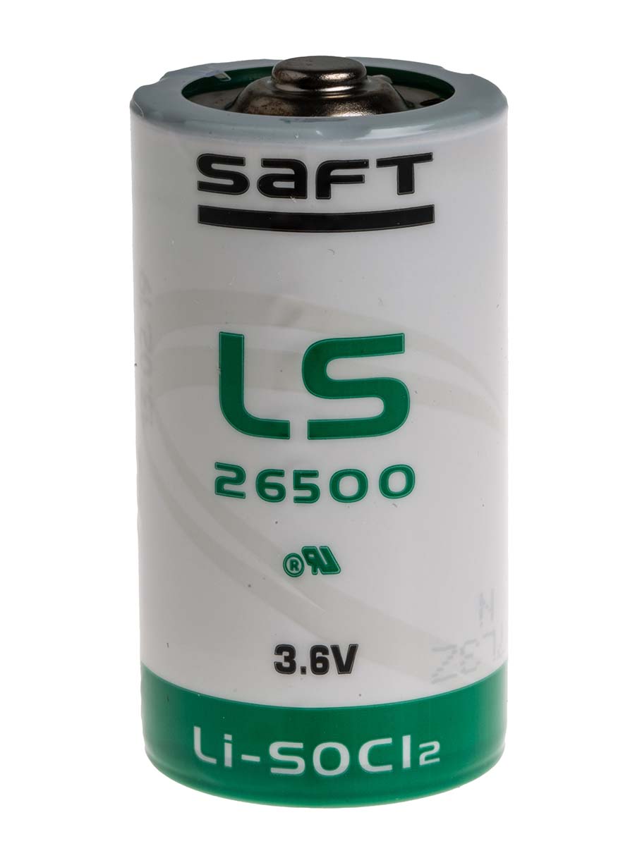 Saft 3.6V Lithium Thionyl Chloride C Battery