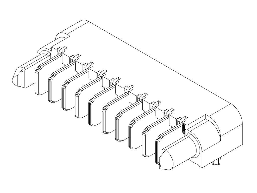 Molex PCB Receptacle for use with Board-to-Board, Power