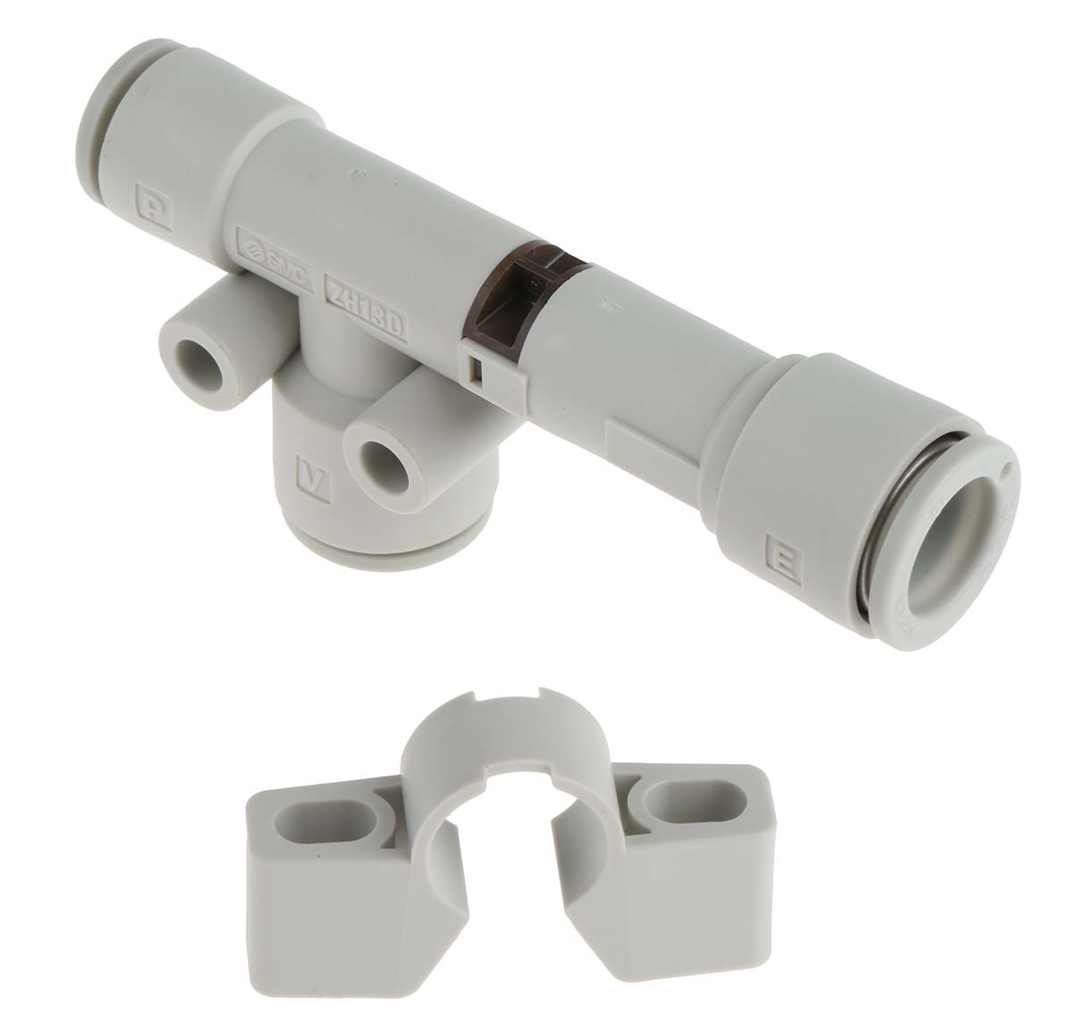 SMC Vacuum Generator, 1.3mm nozzle , -90kPa 40L/min, ZH series