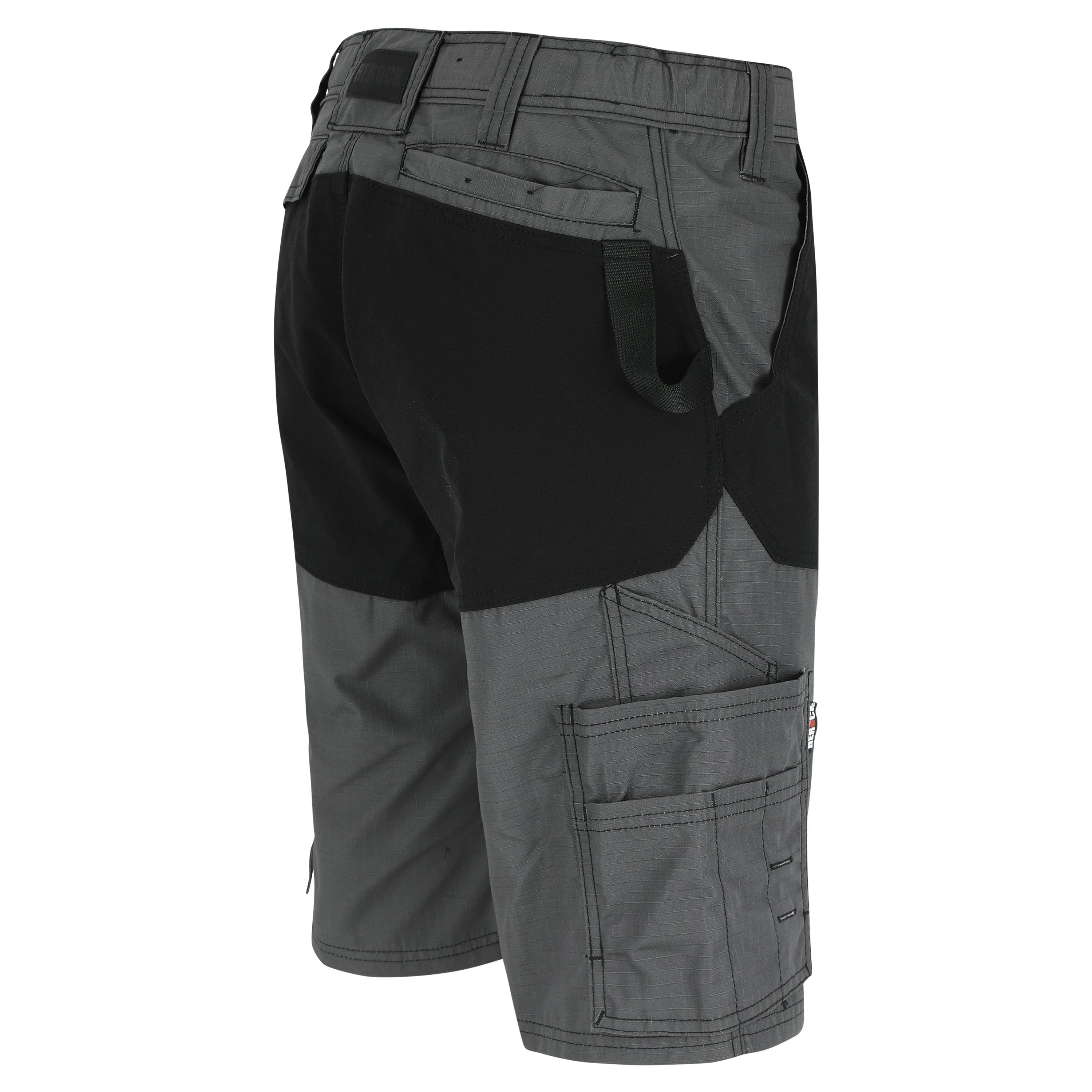 Herock 23MBM1901 Grey Polyester Work shorts, 44in