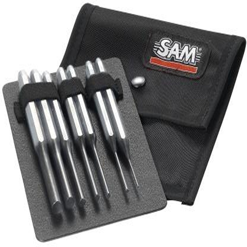 SAM 7-Piece Punch Set, Drift Punch, 195 mm Overall