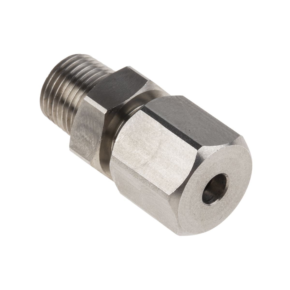 RS PRO 1/8 BSPT Compression Fitting for Use with Thermocouple or PRT Probe, 4mm Probe