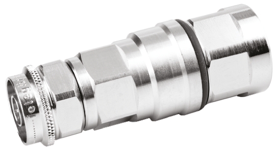 Telegartner, Plug Cable Mount N Connector, 50Ω, Crimp Termination, Straight Body