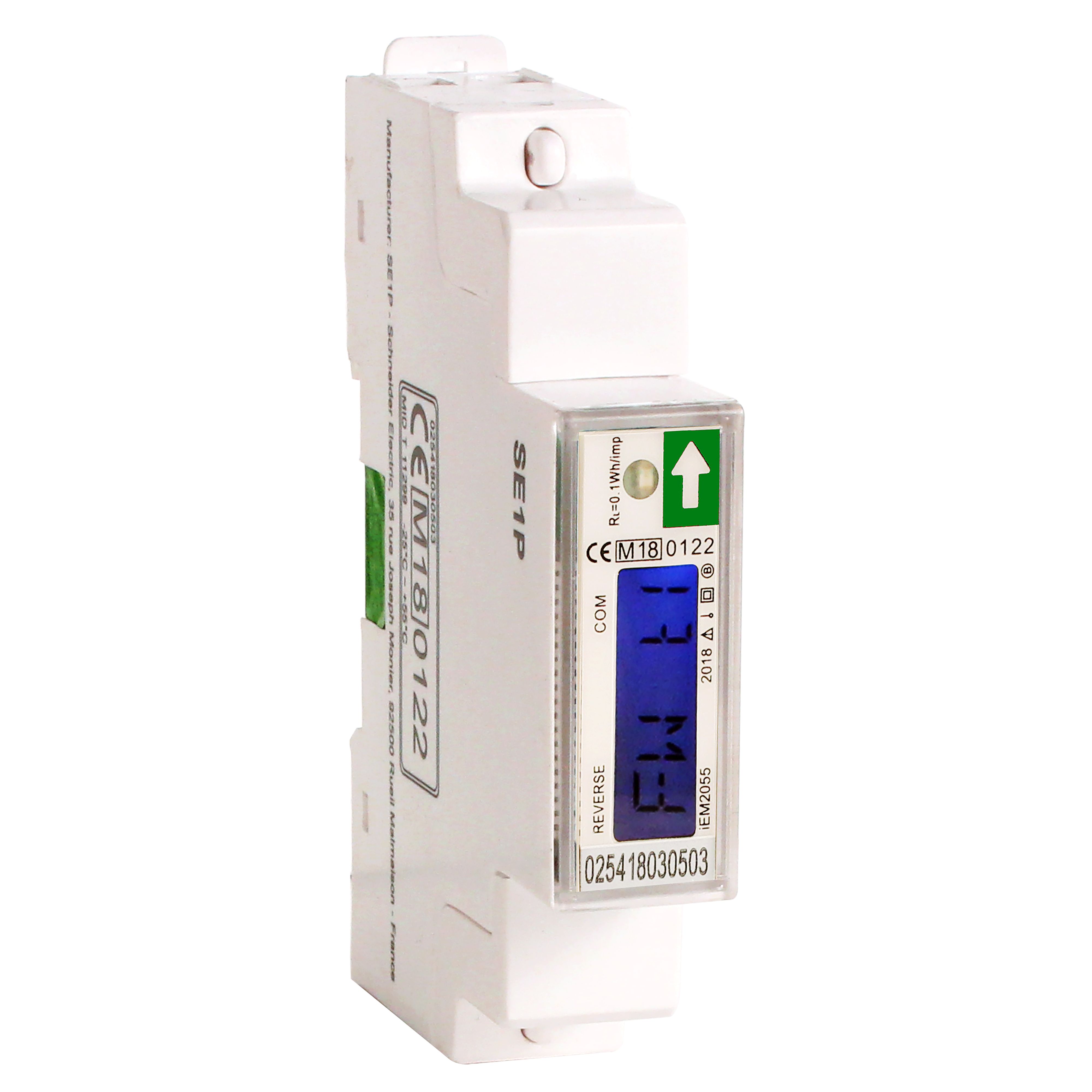 Schneider Electric 1 Phase LCD Energy Meter