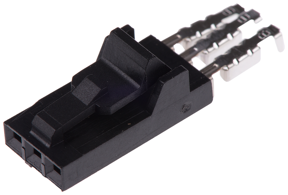 TE Connectivity 3-Way IDC Connector Socket for Cable Mount, 1-Row