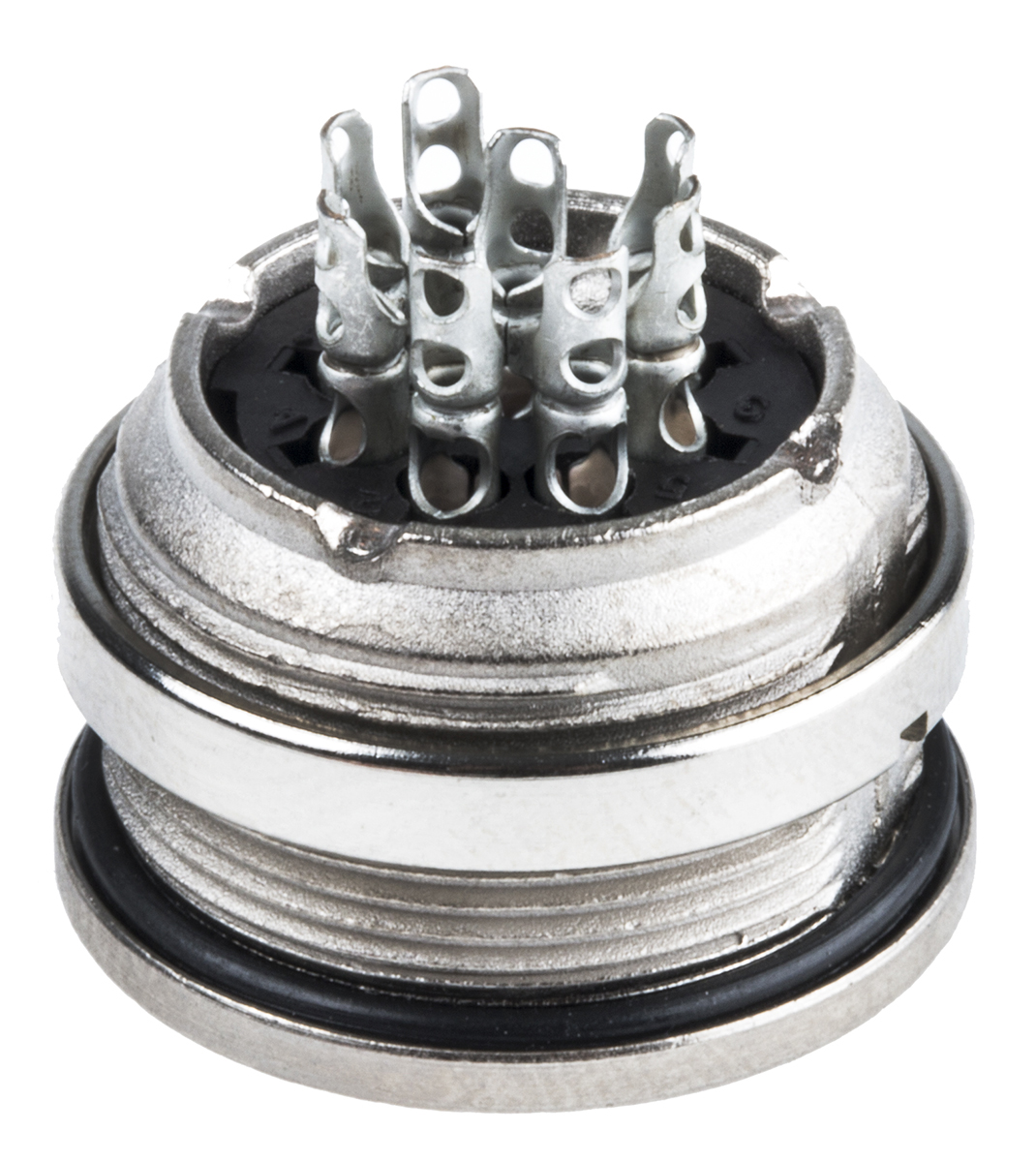 Amphenol C 091 D Series, 8 Pole Din Socket Socket, 5A, 100 V ac/dc IP67
